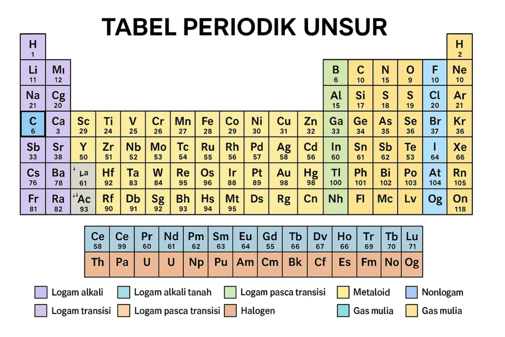 Tabel Periodik Unsur